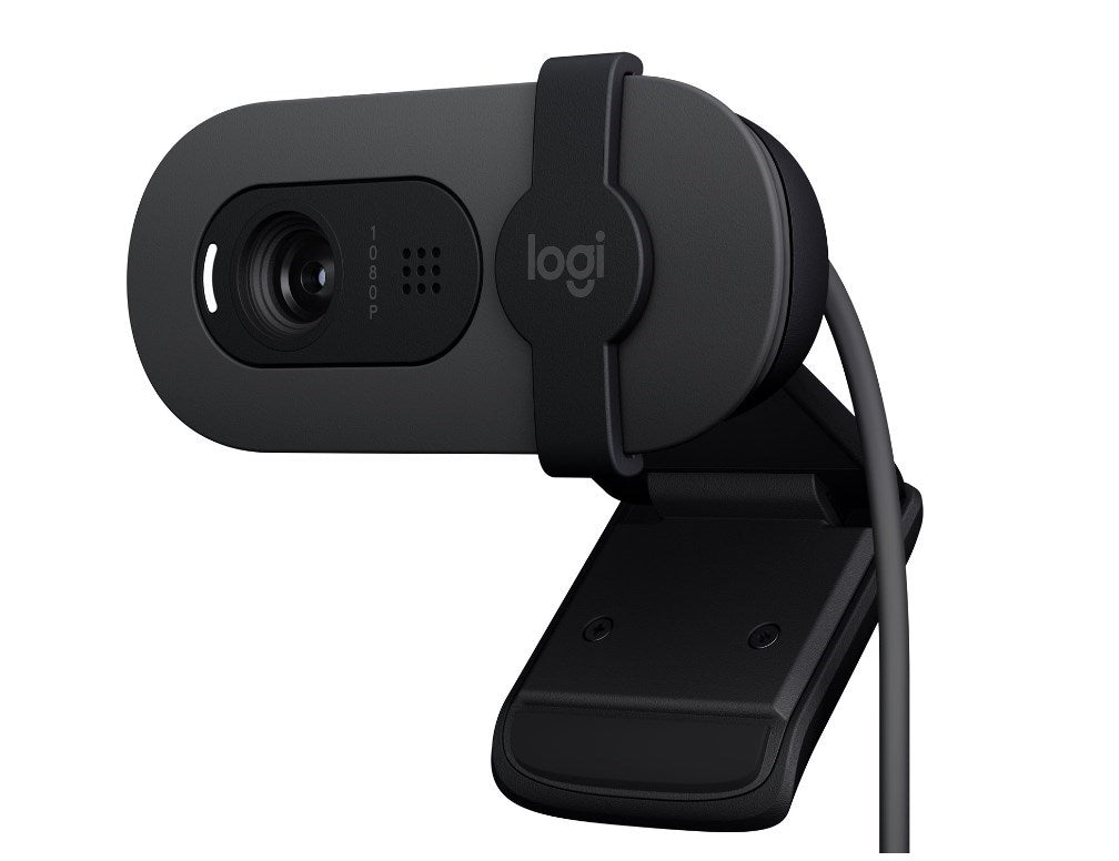 Logitech BRIO 100 - Webcam - Farbe - 2 MP - 1920 x 1080 - Schwarz Logitech BRIO 100 - Webcam - Farbe - 2 MP - 1920 x 1080 - Schwarz